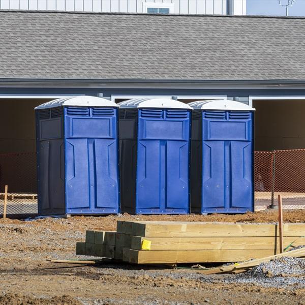 Heavy-duty construction site porta potty in Maryville, Tennessee